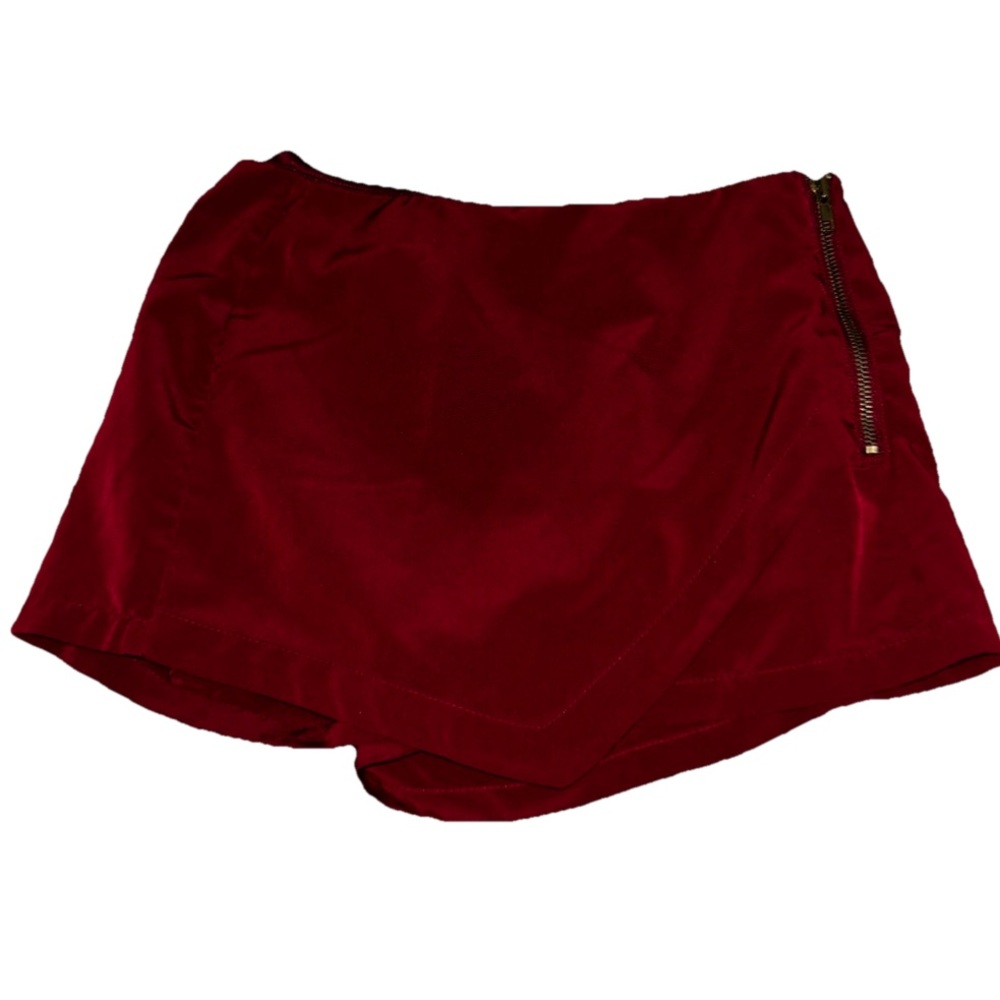 Forever 21 Red Origami Skort